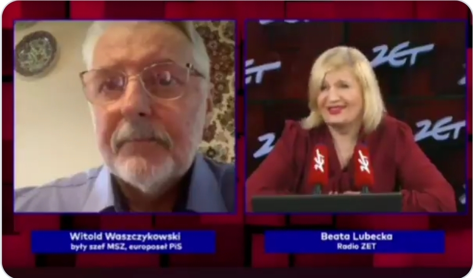 Witold Waszczykowski, były minister spraw zagranicznych był gościem Beaty Lubeckiej na antenie Radia Zet. Co powiedział europoseł PiS?