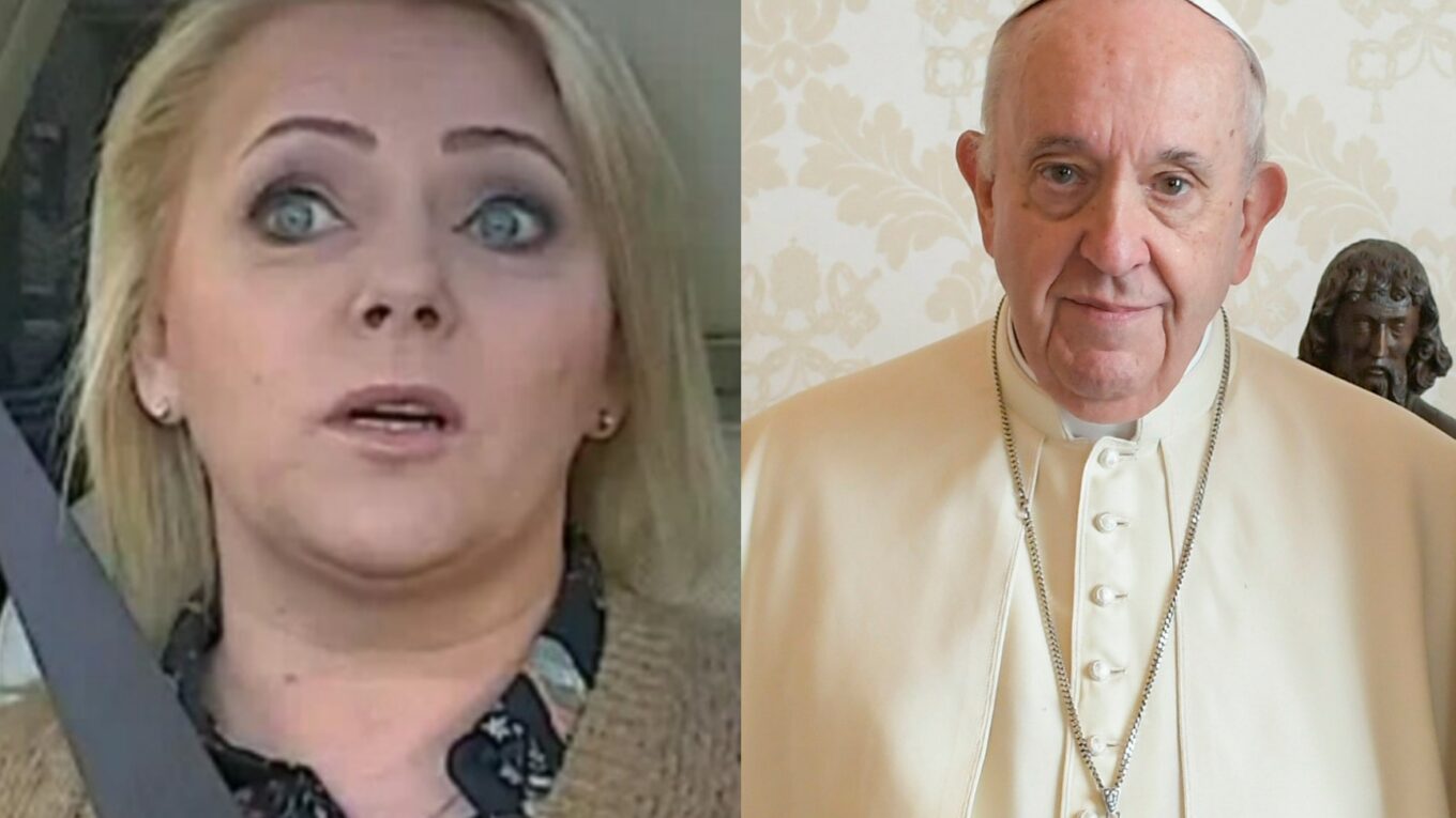 Iwona Hartwich za pośrednictwem mediów społecznościowych postanowiła w jednym ze swoich wpisów zwrócić się do papieża Franciszka